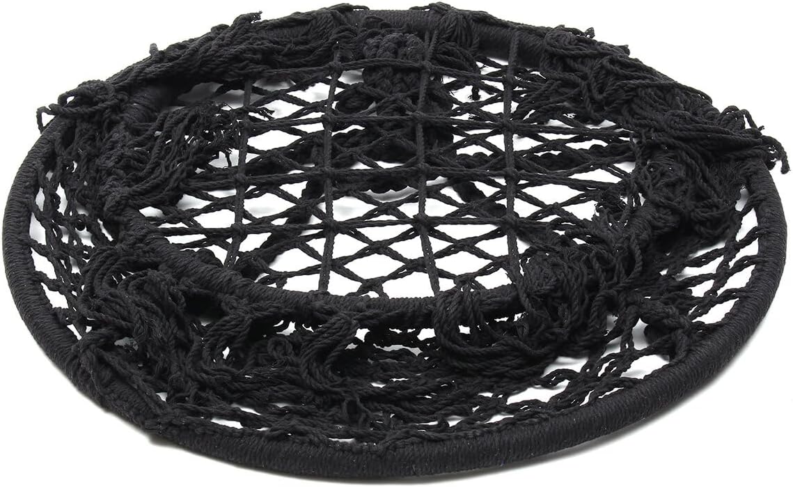 Leagan/balansoar suspendat tip scaun, Zola, diametru 80 cm, sarcina maxima 120kg, cadru metalic, pentru casa, gradina si veranda, negru Leagan/balansoar suspendat tip scaun, Zola, diametru 80 cm, sarcina maxima 120kg, cadru metalic, pentru casa, gradina si veranda, negru